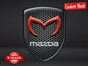 Mazda Emblema Auto Máximo Resistente Elegante Pro X